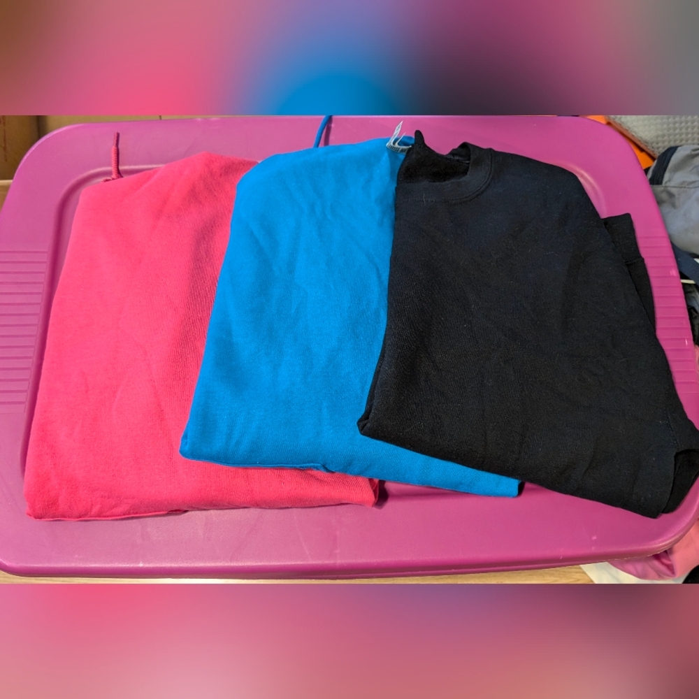 Gildan Hoodie/Sweatshirt Bundle - Size Large 3 Hoodies Includes.